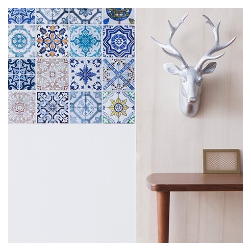 Sticker Mosaic Tile Patterns x 4 buc