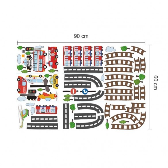 Sticker Kids Transport