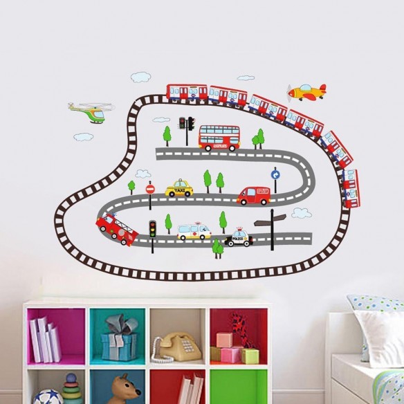 Sticker Kids Transport