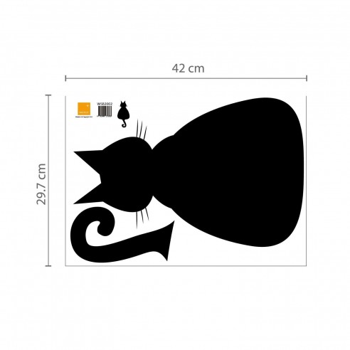 Sticker Tabla de scris - Cat