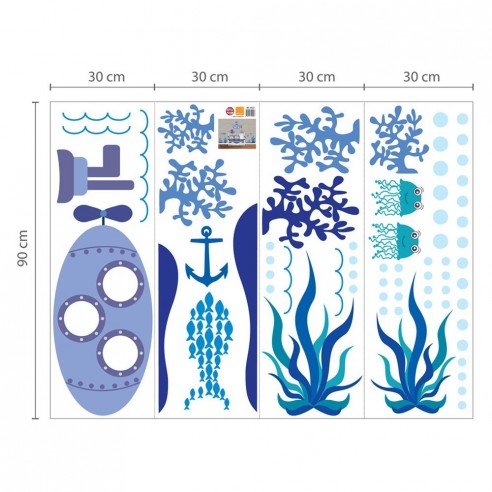 Sticker Ocean World
