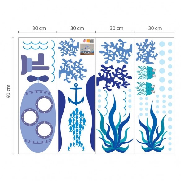 Sticker Ocean World