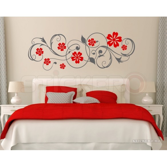 Sticker decorativ Floral