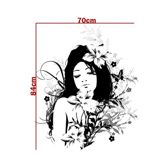 Fata cu Flori in Par