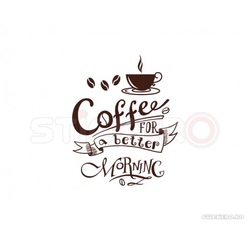 Sticker de perete - Good Morning 2