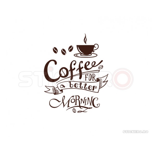 Sticker de perete - Good Morning 2