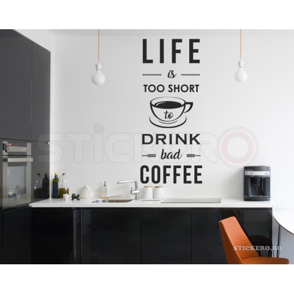 Sticker de perete - Drink Coffee