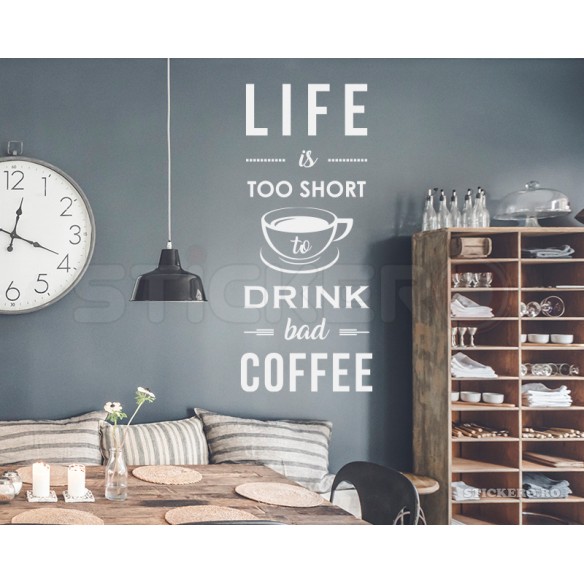 Sticker de perete - Drink Coffee