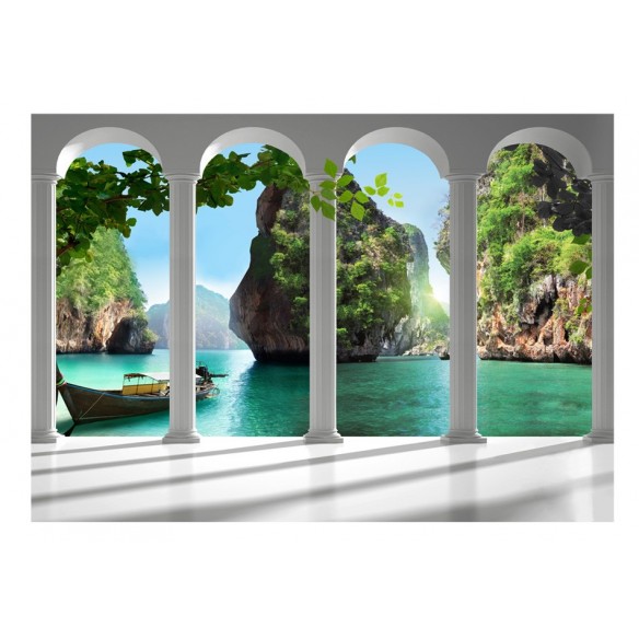 Fototapet  On the terrace