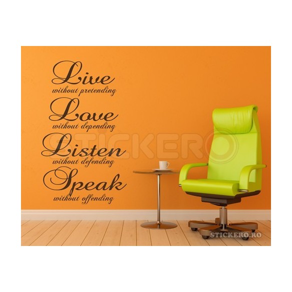 Live Love Listen Speak
