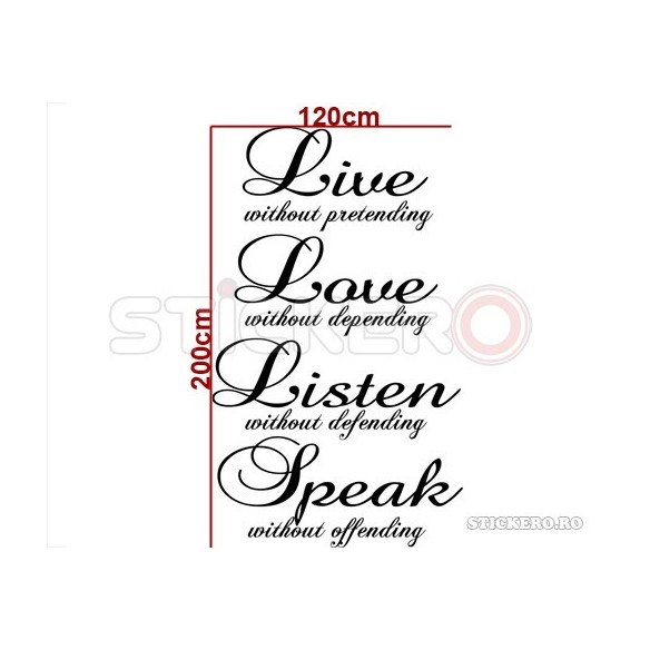 Live Love Listen Speak