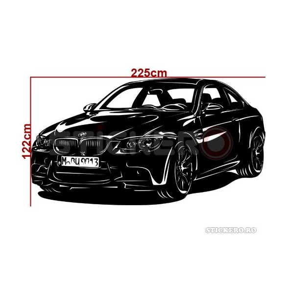 Sticker de perete BMW M3