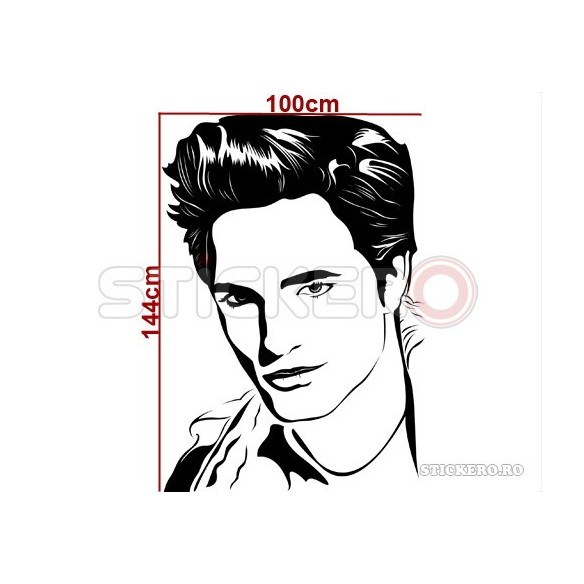Sticker de perete Robert Pattinson