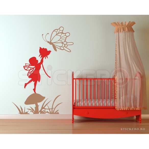 Sticker decorativ Spiridusul prietenos