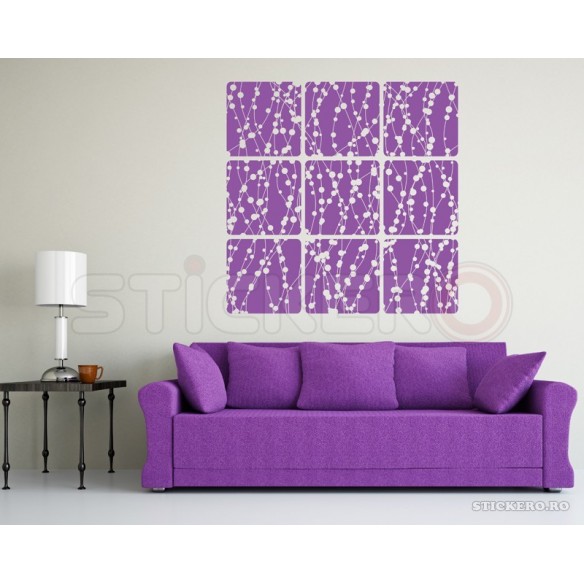 Sticker decorativ Tablou ornamental