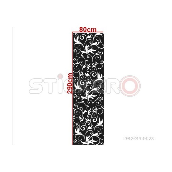 Sticker de perete Coloana Florala