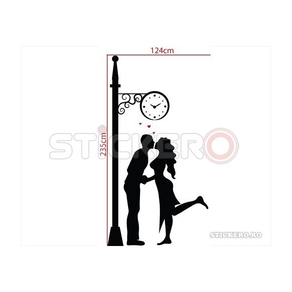 Sticker de perete Sarutul