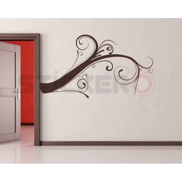 Sticker decorativ Floarea nostalgiei