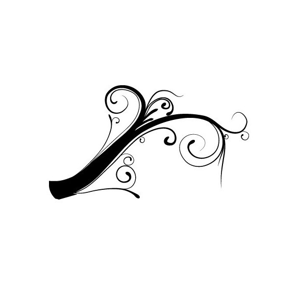 Sticker decorativ Floarea nostalgiei