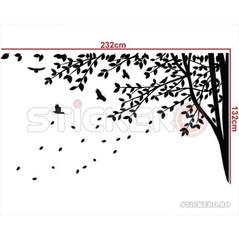 Crengute infrunzite cu pasarele