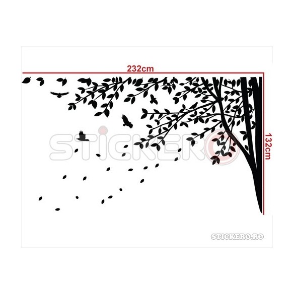 Crengute infrunzite cu pasarele