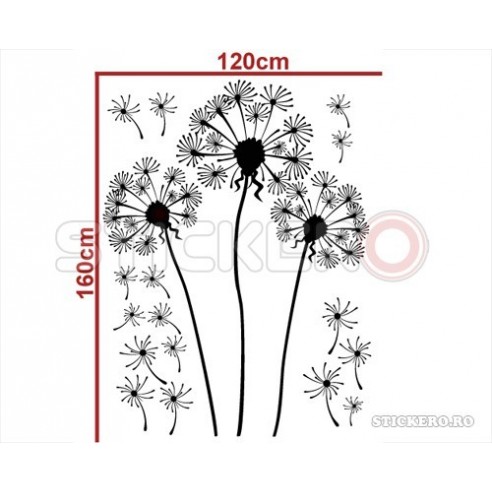 Sticker perete Set de papadii