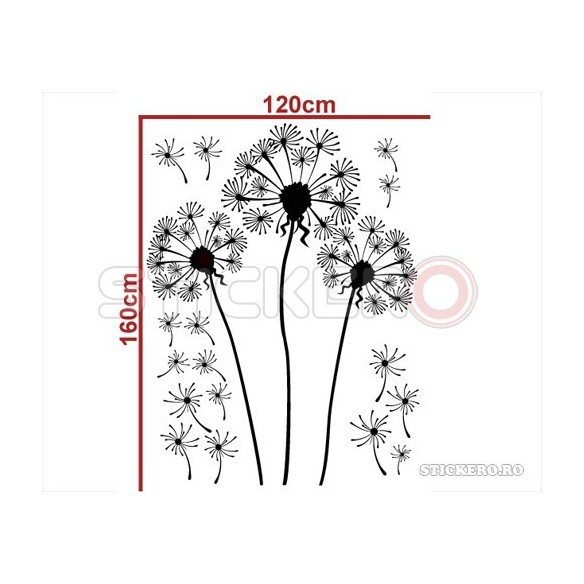 Sticker perete Set de papadii