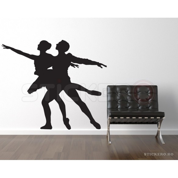 Sticker decorativ Cuplu balerini 1