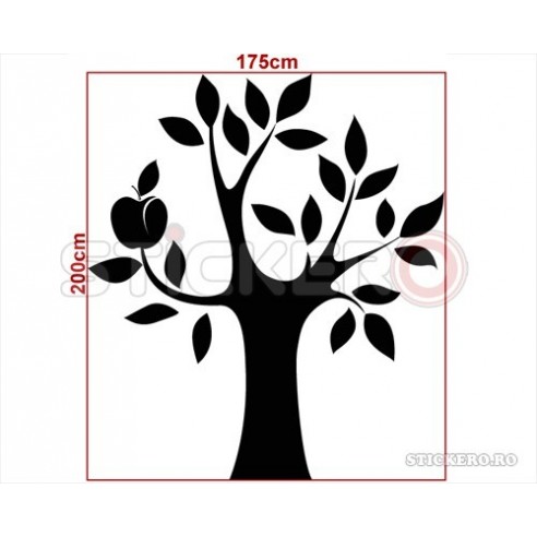 Copac modern - sticker decorativ