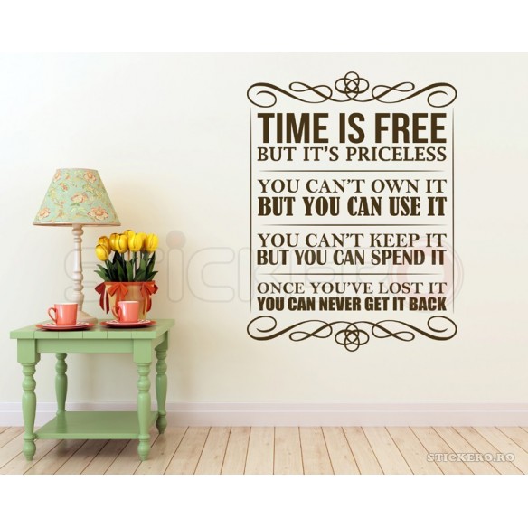 About Time - sticker mesaj