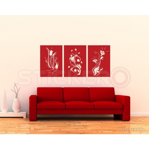 Tablouri Florale - sticker decorativ