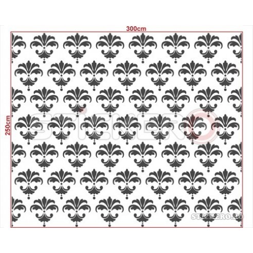 Sticker decorativ stil Tapet Vintage