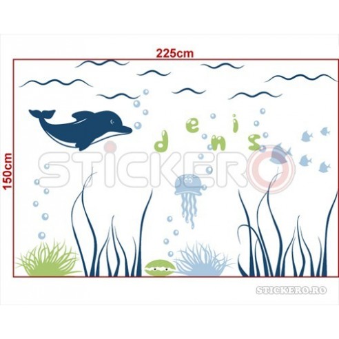 Lumea marina cu numele copilului