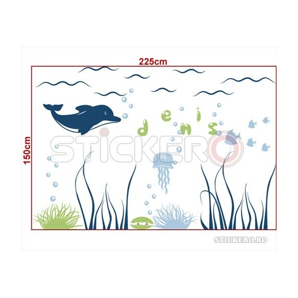 Lumea marina cu numele copilului