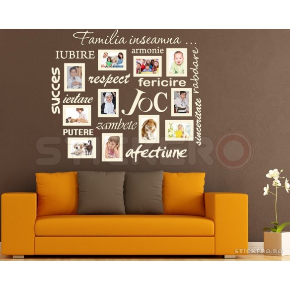 Peretele familiei in limba romana