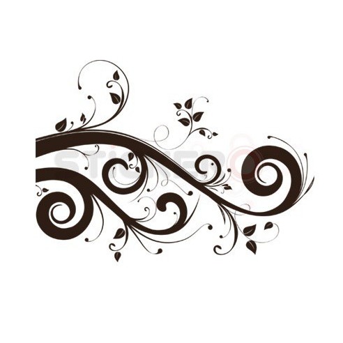 Sticker decorativ Floarea dragostei