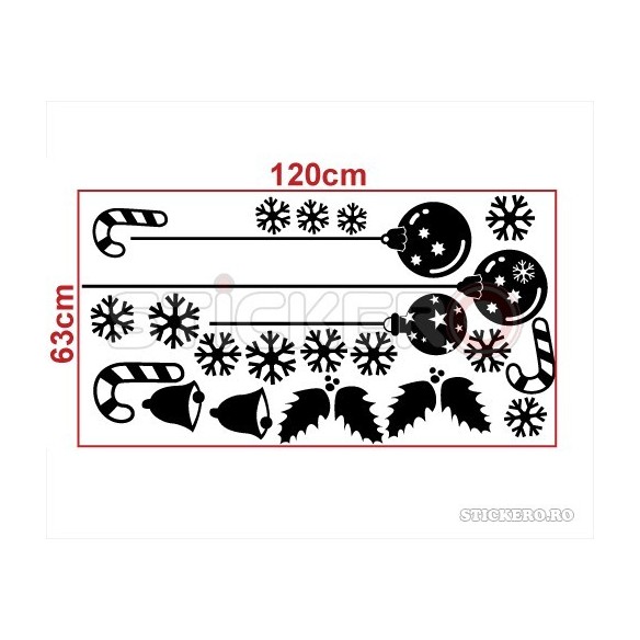 Set decorativ pentru sarbatorile de iarna 4