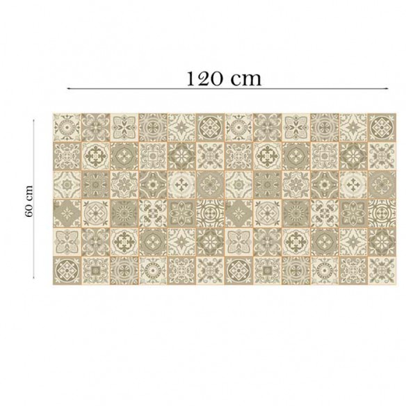 Sticker pentru faianta Sepia - 72 buc ,10x10 cm